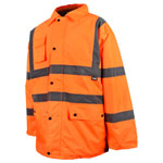 Scan UC803-O Hi-Vis Motorway Jacket Orange - L (44in)