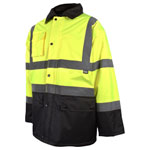 Scan SFJK81 Hi-Vis Yellow/Black Motorway Jacket - XXL (52in)