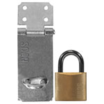 Scan YS-0003-89 Hasp and Staple 89mm + 40mm Padlock