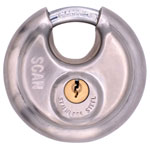 Scan XA114 Stainless Steel Disk Type Padlock 80mm