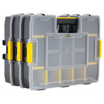 Stanley 1-97-487 SORTMASTER™ Junior Stackable Organiser Bonus Triple Pack