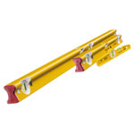 Stabila 20025 R-Type 300 Spirit Level Set, 3 Piece (61 & 122 + Torpedo)