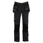 Stanley STW40057-204 Dixon Slim Fit Trousers BlackCamo Waist 36" Leg R