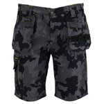 Stanley STW40058-204 Hanley Holster Shorts Black Camouflage Waist 38in