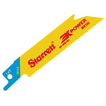 Starrett B414-5 B414-5 Bi-Metal Recipro Blade Straight 100mm 14 TPI Pk5