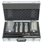 Starrett BF3265 BMKIT1 Diamond Dri-Core Drill Set, 5 Piece