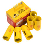 Starrett FCH0100-6 FCH0100-6 Fast Cut Bi-Metal Holesaw 25mm Bulk Pack of 6