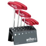 Wiha 953 L-key with T-handle Set, 8 Piece