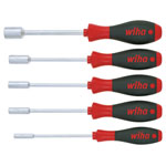 Wiha 1034 SoftFinish® Hex Nut Driver Set, 5 Piece