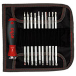 Wiha 3591 SYSTEM 6 SoftFinish® Interchangeable Screwdriver Set, 12 Piece