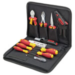Wiha 36389 electrician Tool Set, 13 Piece