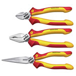 Wiha 38637 Industrial electric Pliers Set, 3 Piece