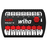 Wiha 42099 BitBuddy® Pozidriv TY Bit Set, 7 Piece