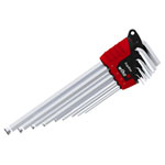 Wiha 43851 ErgoStar MagicRing® Hex Ball End L-key Set, 9 Piece