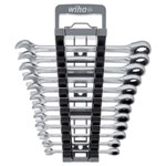 Wiha 44665 Ring Ratchet Spanner Set, 12 Piece