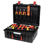 Wiha 45530 L electric Basic Tool Set, 18 Piece (inc. Case)