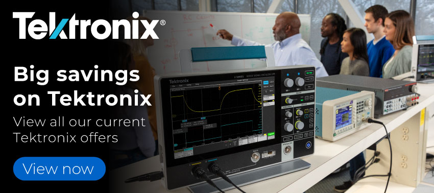 Tektronix oscilloscope offers