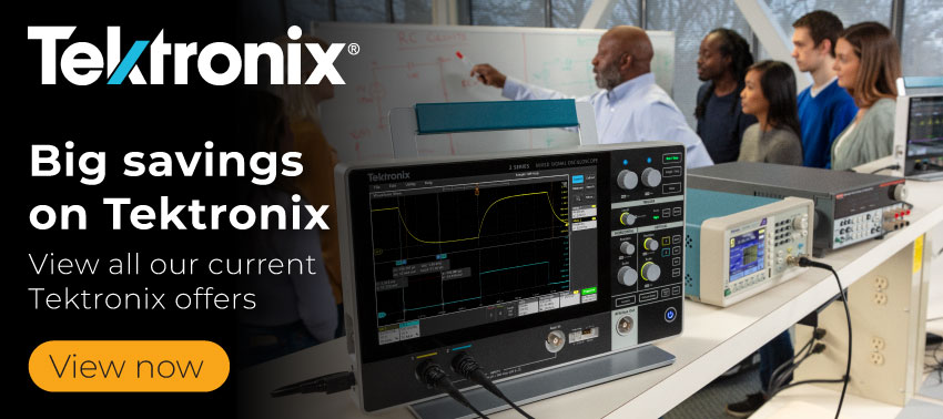 Tektronix oscilloscope offers