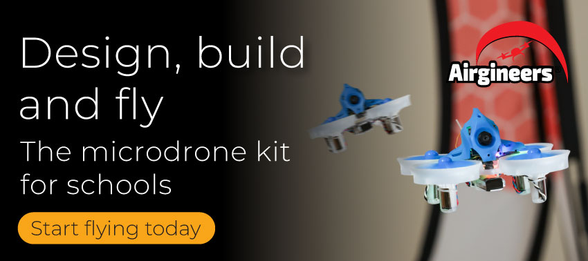 Airgineers the microdrone kit for schools