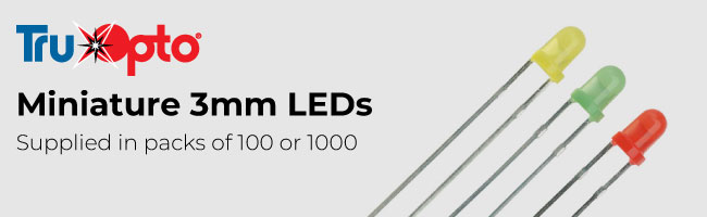 3mm miniature LEDs