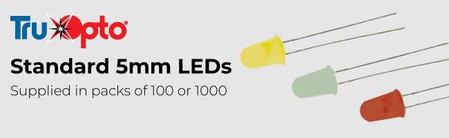 5mm standard LEDs