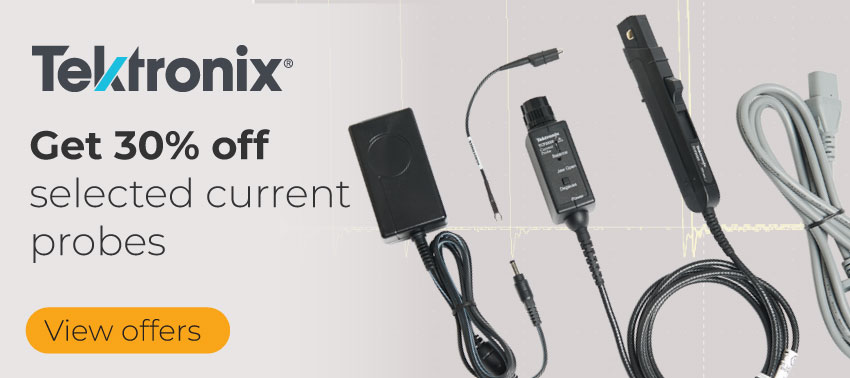 30% off selected Tektronix probes