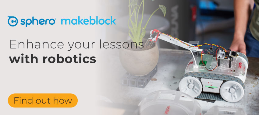 Sphero RVR+ in a school