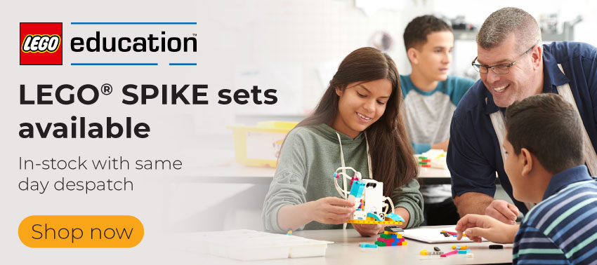 Lego Spike kits available and in-stock
