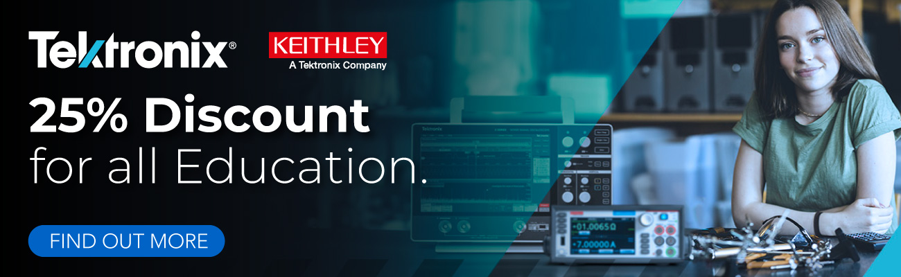 25% off Tektronix and Keithley