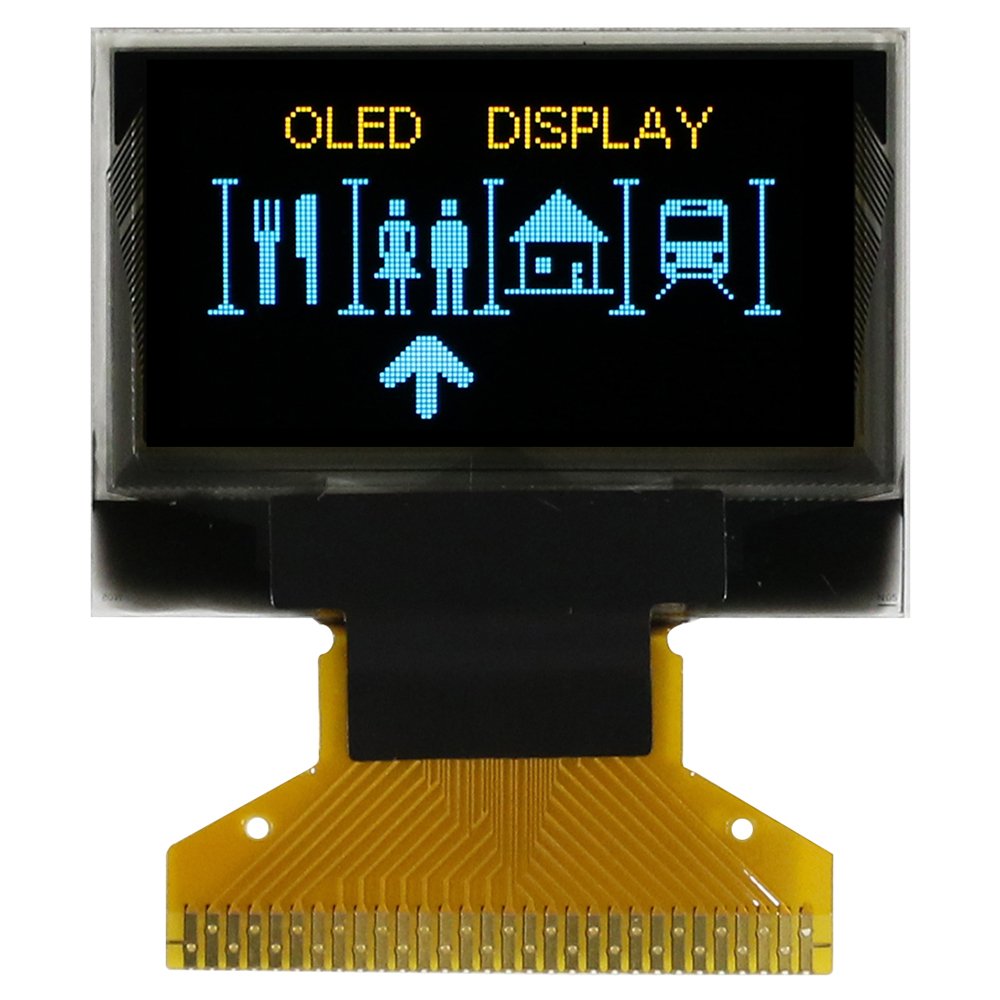 Oled дисплей. Дисплей weo012864hlpp3n00000 (OLED 2.42