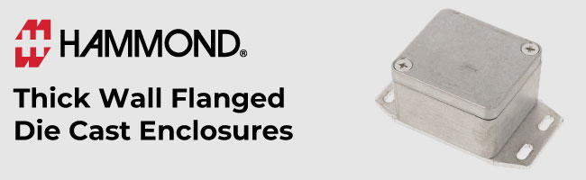 Thick Wall Flanged Die Cast Enclosures