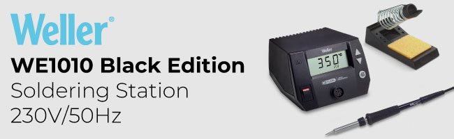 Weller WE1010 black edition soldering station