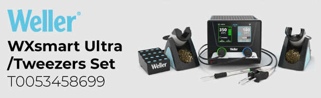 Weller T0053458699 WXsmart Ultra/Tweezers Set 230V F/G