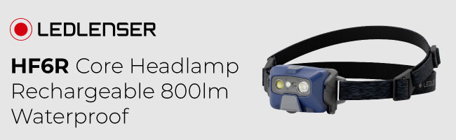 Ledlenser 502966 HF6R Core Headlamp Rechargeable 800lm Waterproof