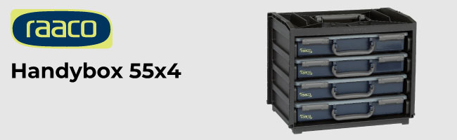 Raaco handybox 55x4