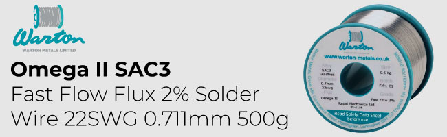 Warton Metals Omega II SAC3 500g