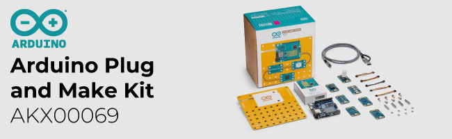Arduino AKX00069 Arduino Plug and Make Kit