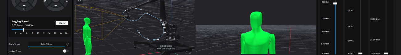 Camerabotics product range