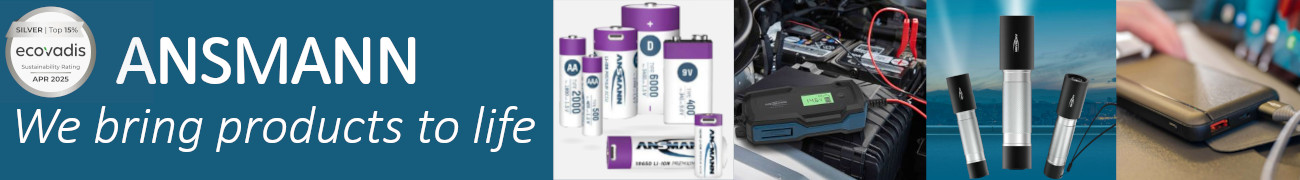 Ansmann product range