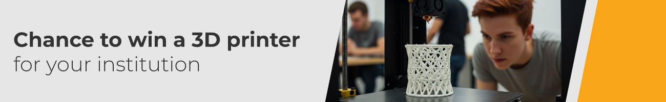 Chance to win a 3D printer for your establishment