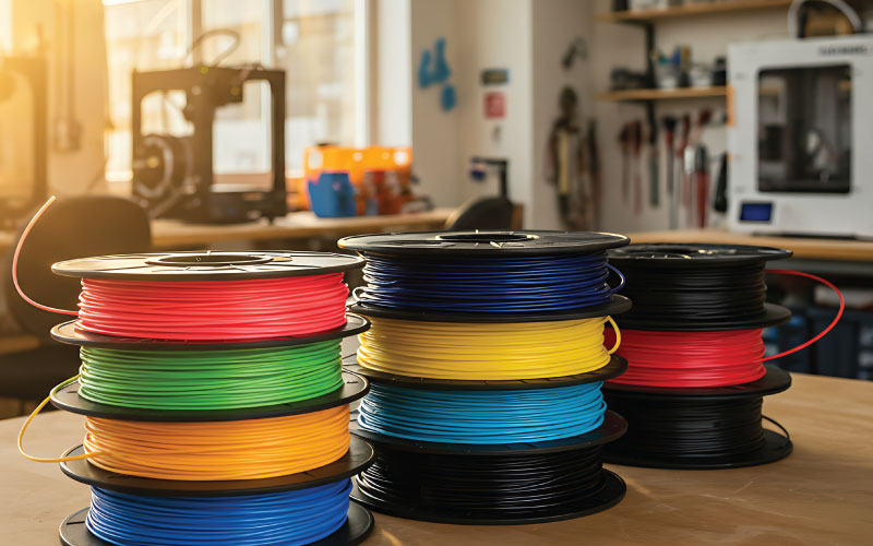 Tiertime printer with filament
