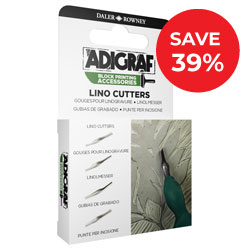 ADIGRAF BLOCK PRINTING 4 LINO CUTTERS