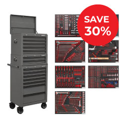Sealey TBTPCOMBO6 Superline PRO® Tool Chest Combination 14 Drawer