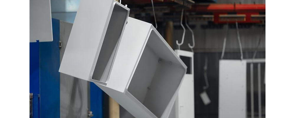 Steel enclosure on show