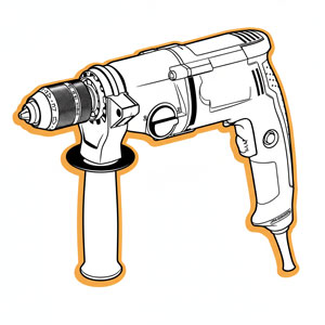 Power drill icon