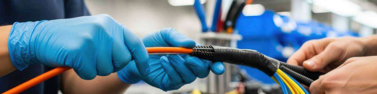 Heat shrink, sleeving and cable ties