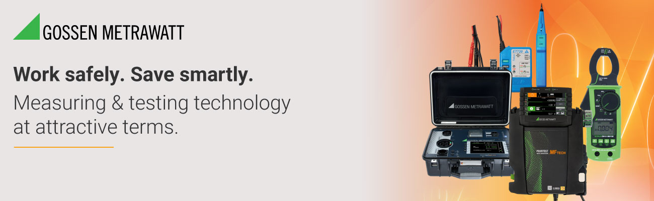 Gossen Metrawatt Spring promotion