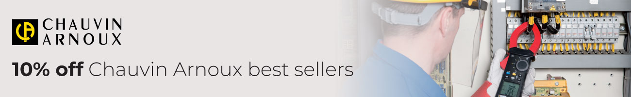 Celebrate 10% off Chauvin Arnoux best sellers