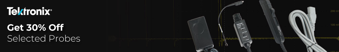 Exclusive savings on select Tektronix probes