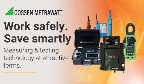 Gossen Metrawatt Spring promotion